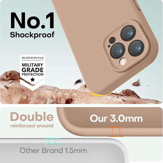 Funda Magsafe para Iphone 14 Pro Con Grado de Proteccion Militar -Silicon