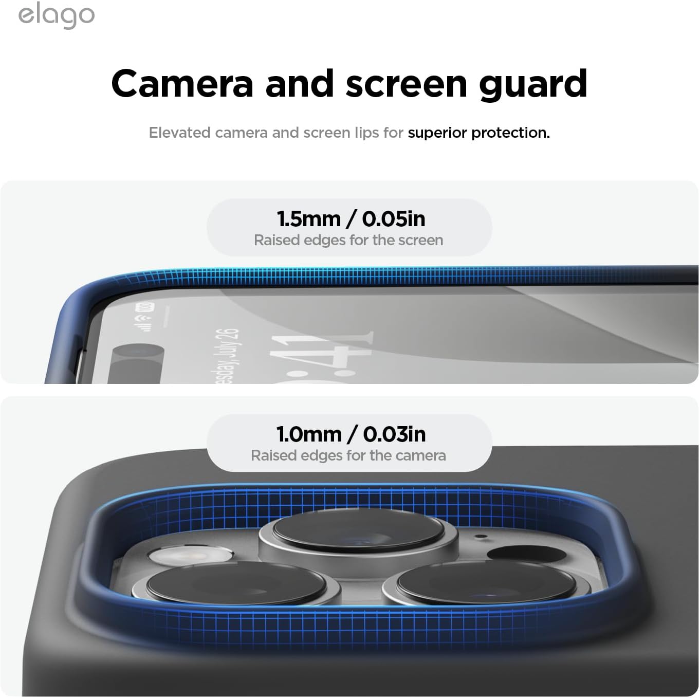 Funda Magsafe para Iphone 15 Pro Max Silicon, con Grado de Proteccion Militar