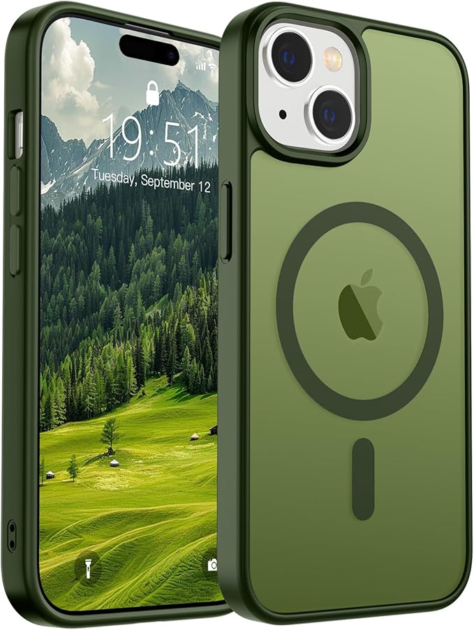 Case para Iphone 15 MagSafe con grado de proteccion militar