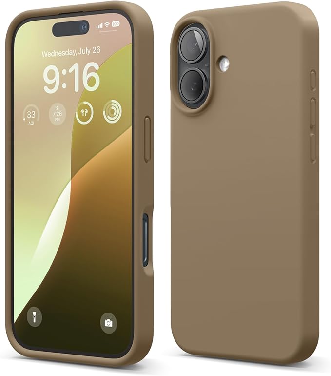 Case de Silicon para Iphone 16 MagSafe con grado de proteccion militar