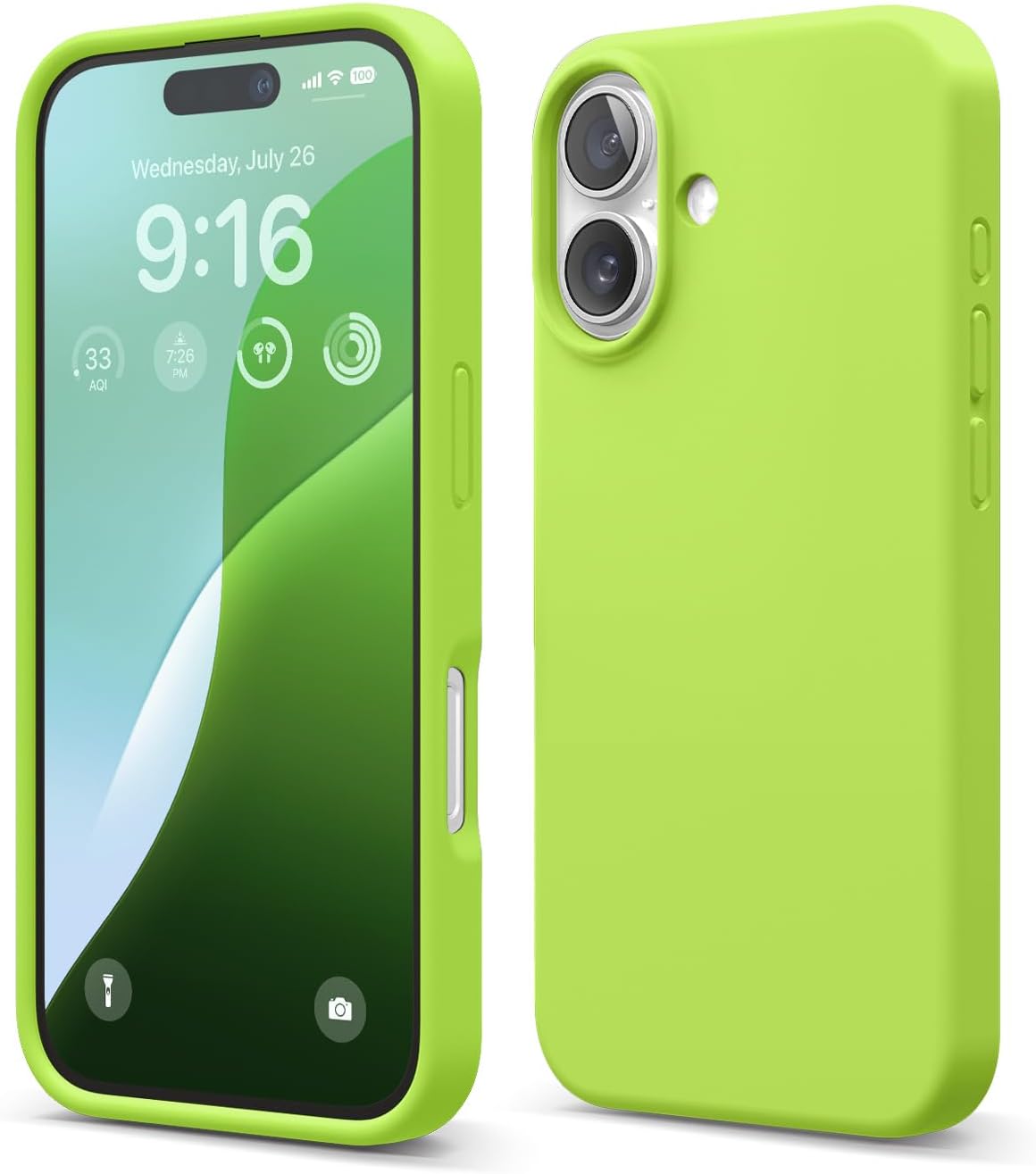 Case de Silicon para Iphone 16 MagSafe con grado de proteccion militar