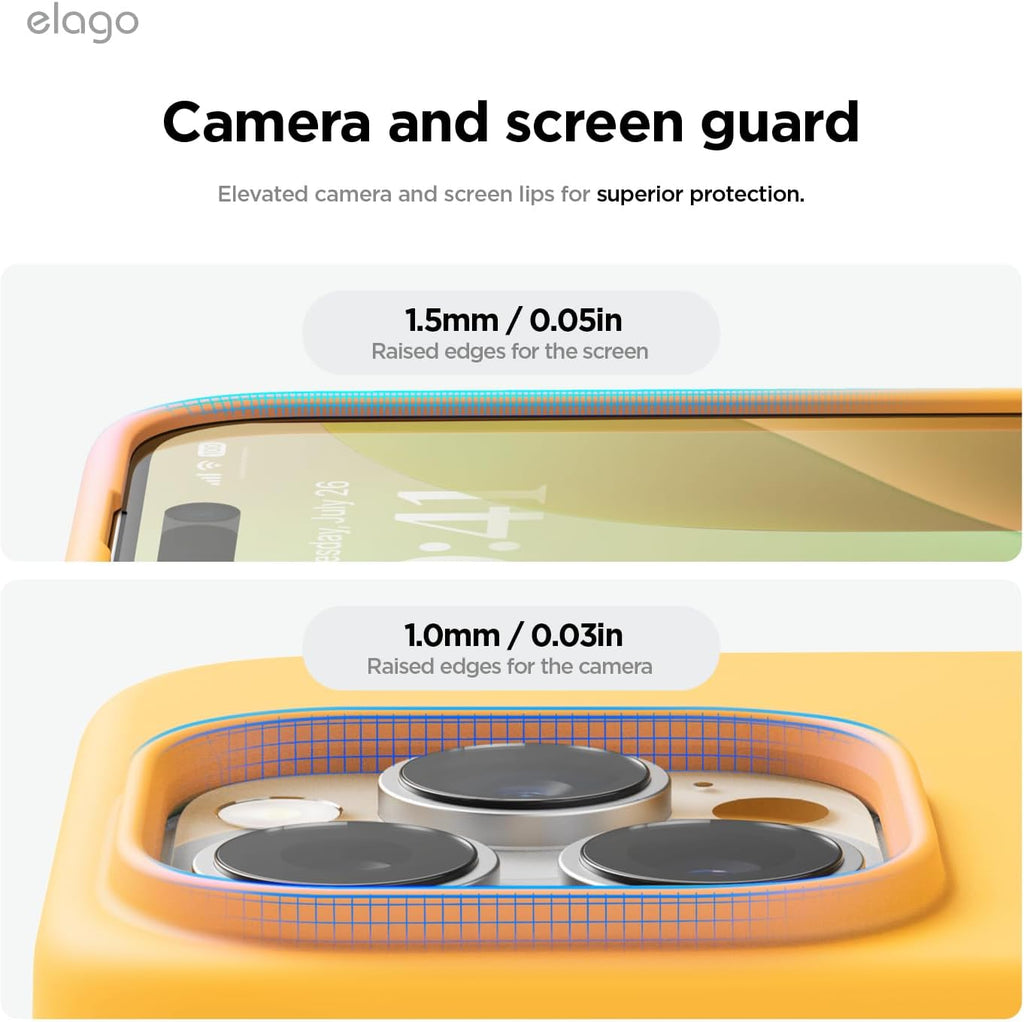 Funda Magsafe para Iphone 16 Pro con grado de proteccion Militar Silicon.
