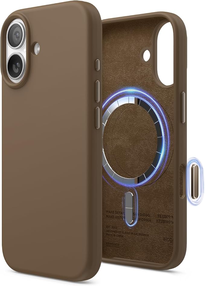 Case de Silicon para Iphone 17 MagSafe con grado de proteccion militar Silicon