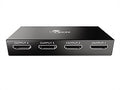 Multiplicador HDMI® de 4 puertos con alimentación de corriente  Xtech 420