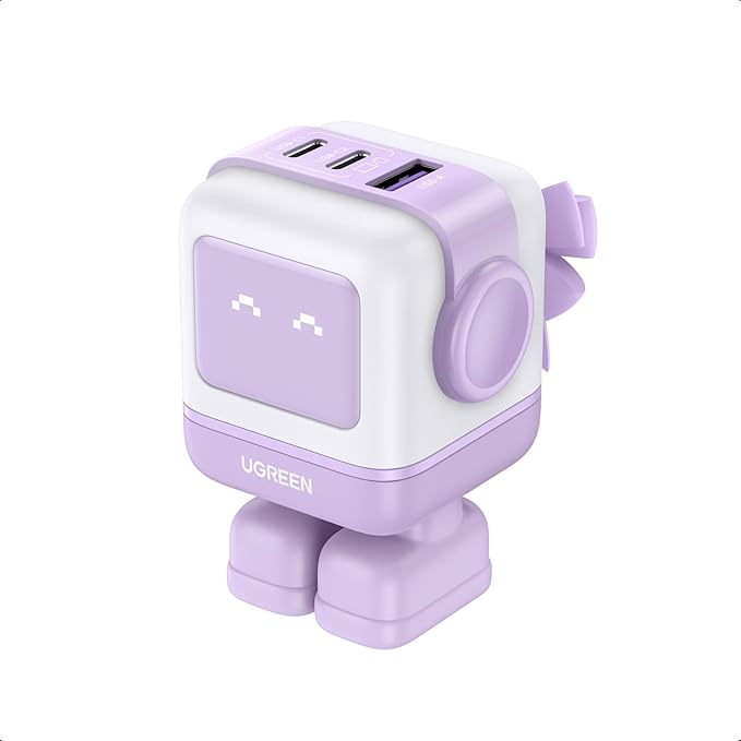 Cargador Rapido Ugreen USB-C de 65 Watts.