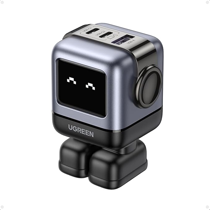 Cargador Rapido Ugreen USB-C de 65 Watts.