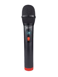 Micrófono inalámbrico de mano UHF con receptor recargable Xtech 690