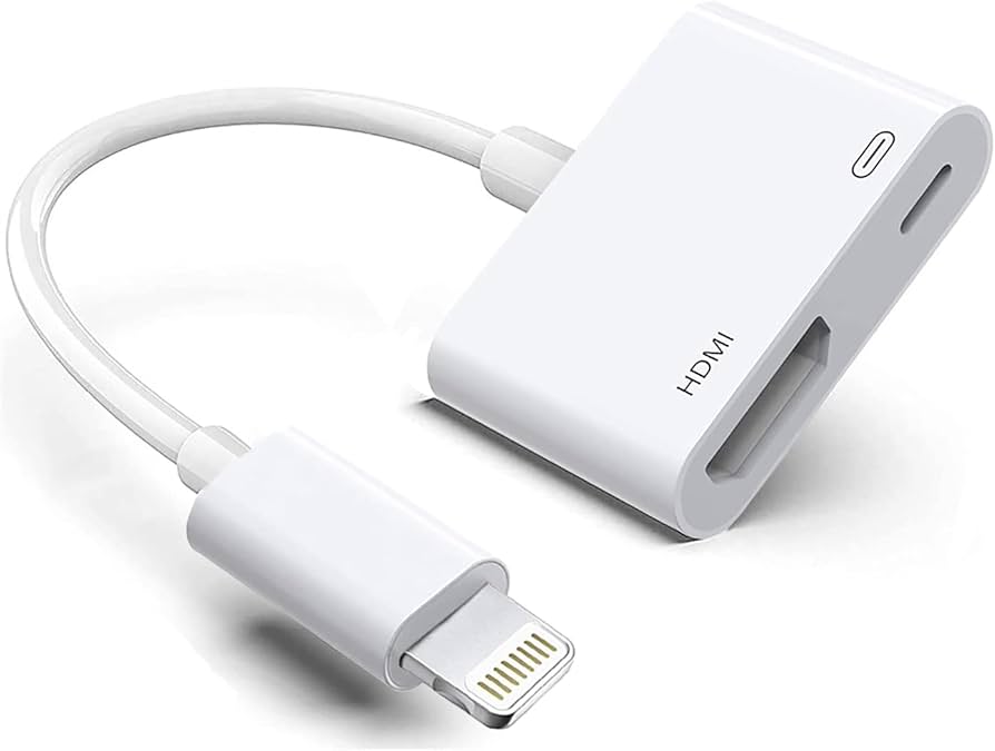 Adaptador Lightning A HDMI Para iPhone/iPad A TV O Monitor Digital AV 1080P