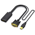 Adaptador VGA a HDMI con Video y Sonido Benfei