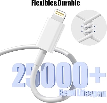 Cable Premium Azmogdt Iphone Usb A Lightning Blanco