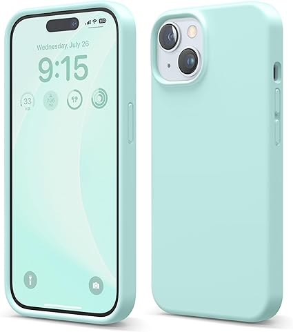 Case de Silicon para Iphone 15 MagSafe con grado de proteccion militar