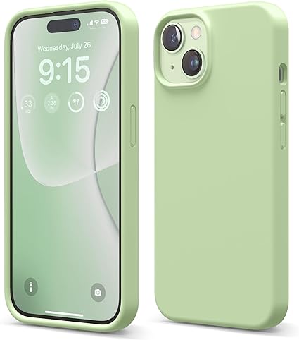 Case de Silicon para Iphone 15 MagSafe con grado de proteccion militar