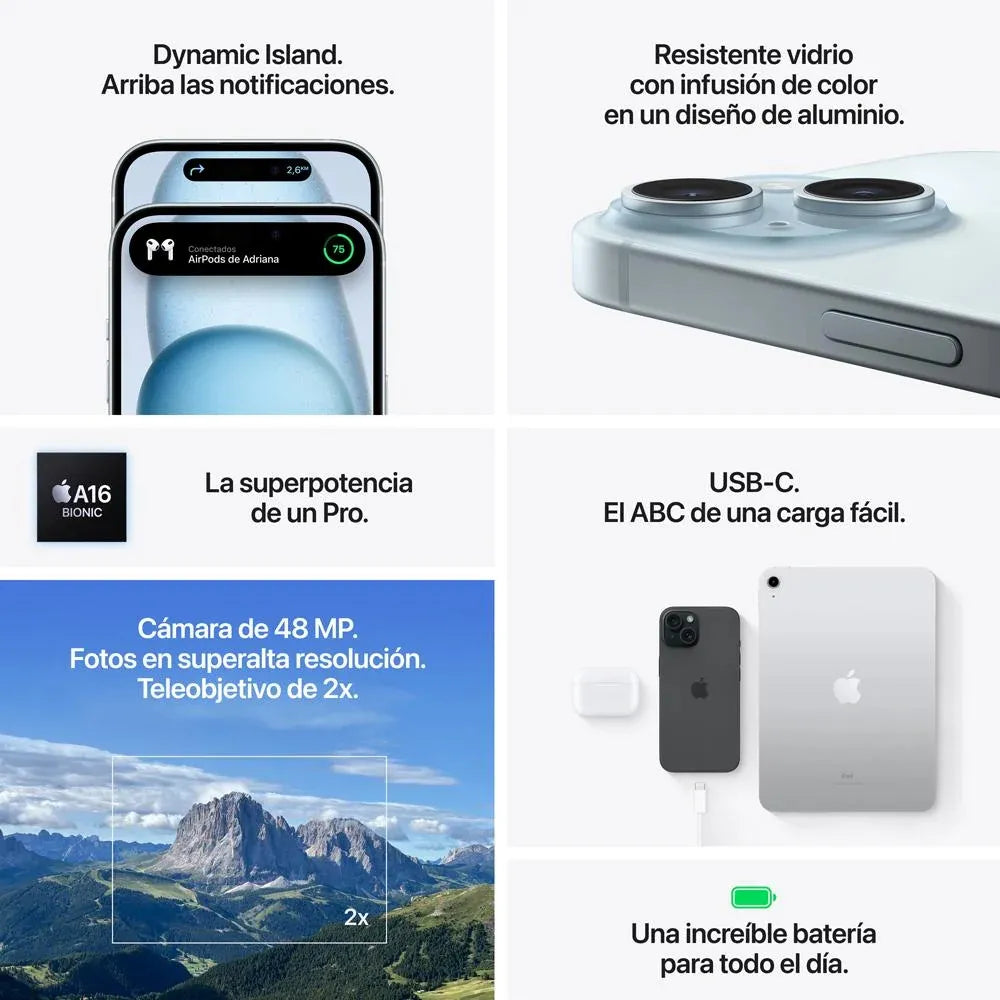 Iphone 15 Normal 6.1" 128GB