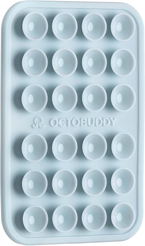 OCTOBUDDY Classic - Funda adhesiva de silicona con ventosa para teléfono Soporte Adhesivo