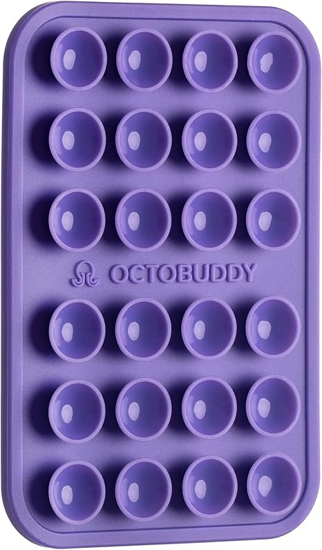 OCTOBUDDY Classic - Funda adhesiva de silicona con ventosa para teléfono Soporte Adhesivo