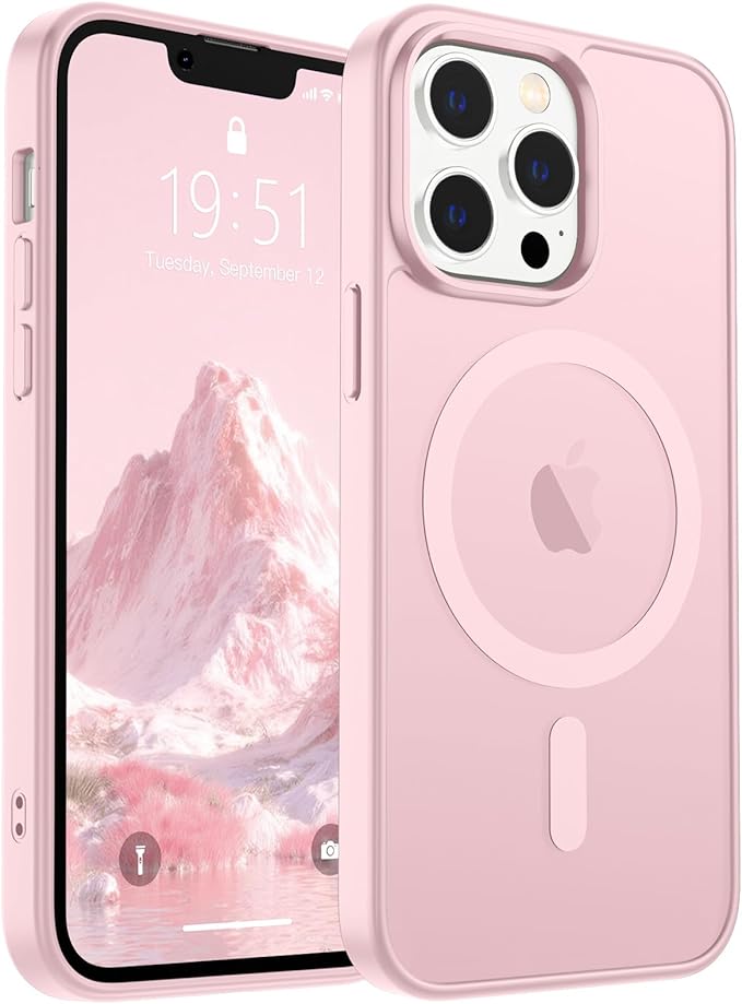 Funda Magsafe para Iphone 13 Pro Con Grado de Proteccion Militar -Translucida