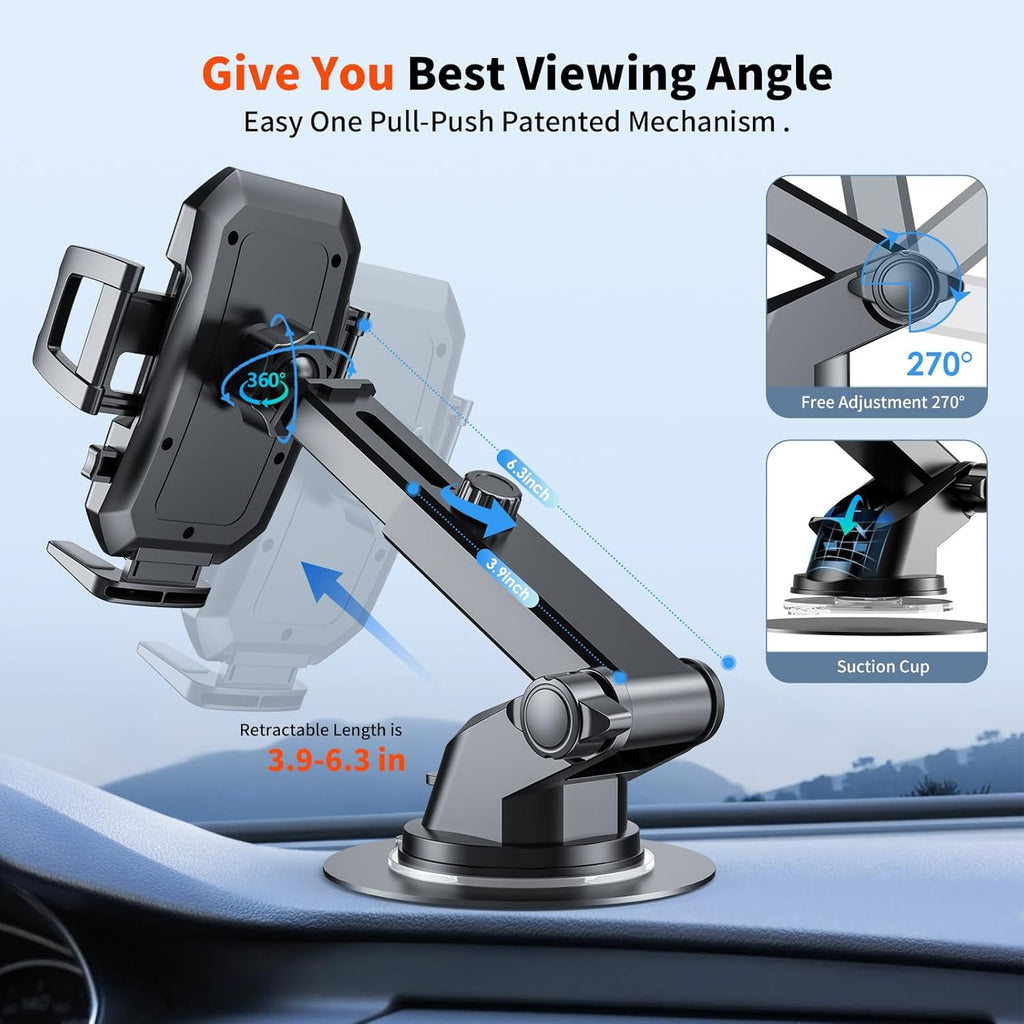 Soporte Universal Para Celular En Tablero Coche Siuson