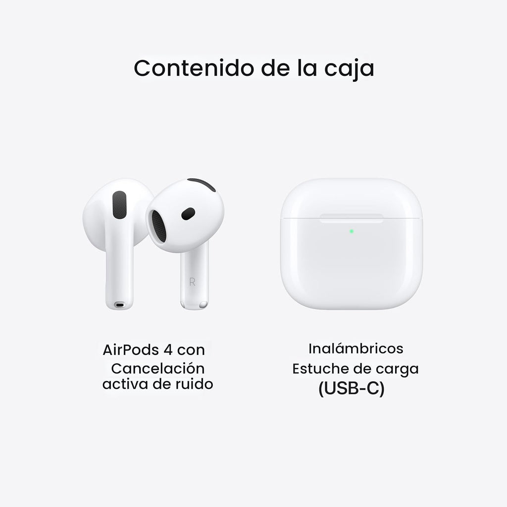 Auriculares Apple AirPods 4 inalámbricos