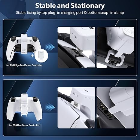 Barteria Carga Play Station 5 Dual Sense Amazear