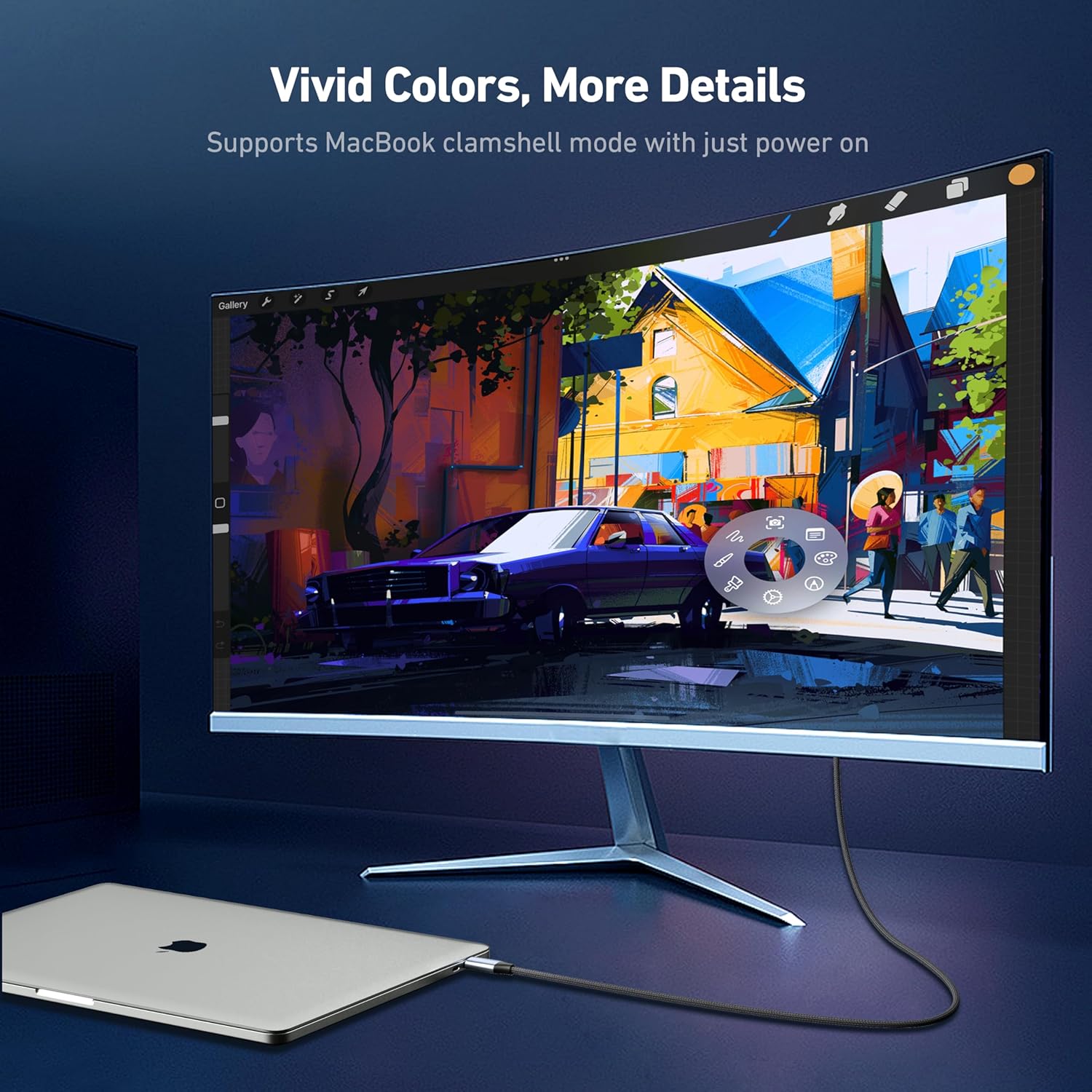 Cable Premium Benfei UsbC A Hdmi