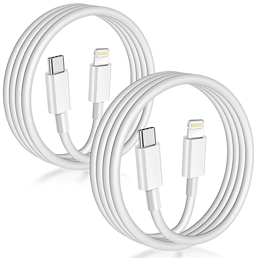 Cable USB C a Lightning (Certificado Apple MFi)  Compatible con iPhone 14 13 12 11 Pro Max X XS XR 8 7