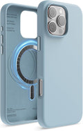 Funda Magsafe para Iphone 16 Pro Max Silicon, con Grado de Proteccion Militar