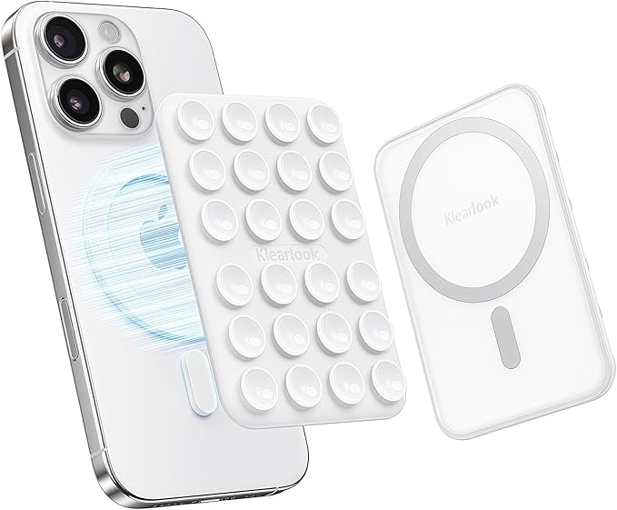 Klearlook - Soporte magnético de succión para teléfono MagSafe