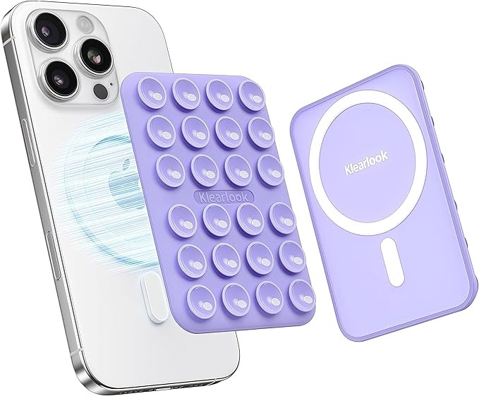 Klearlook - Soporte magnético de succión para teléfono MagSafe