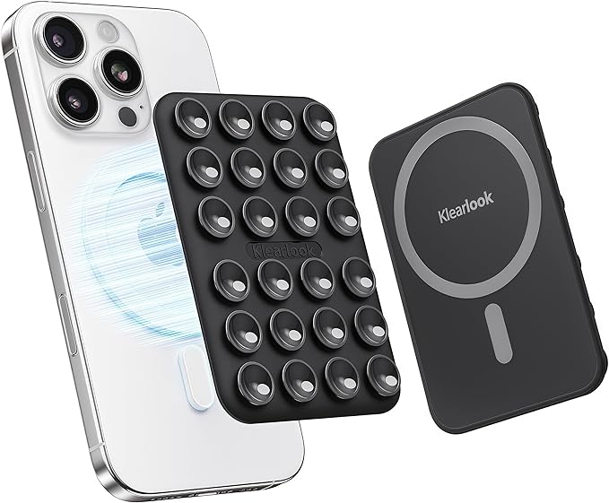 Klearlook - Soporte magnético de succión para teléfono MagSafe