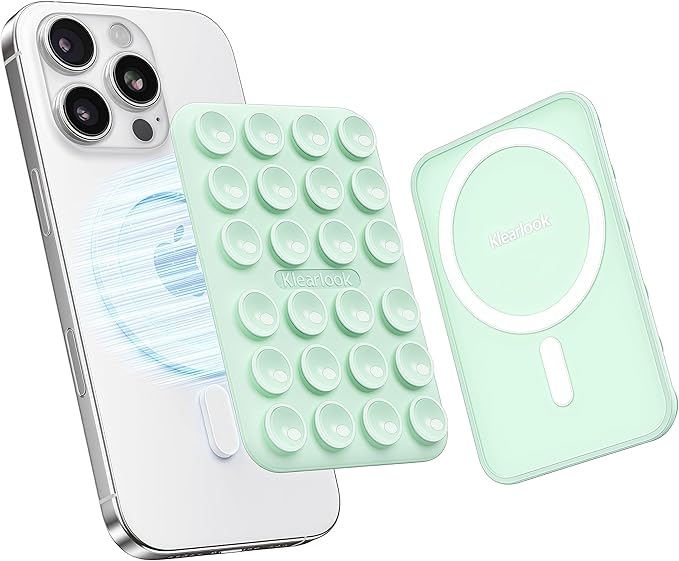 Klearlook - Soporte magnético de succión para teléfono MagSafe