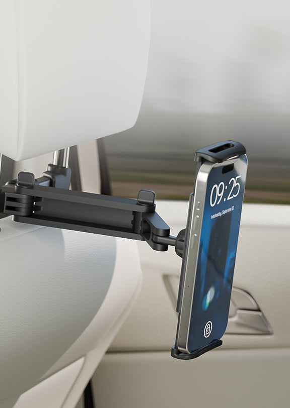 Car Headrest Mount Klip Xtreme Expandible 360 Rotation Kmh-500 Klip