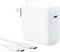 Cargador para Macbook Air - Macbook Pro adaptador de corriente USB C de 70W para M1 M2 M3 M4 Laptop, iPad, LED, cable USB-C
