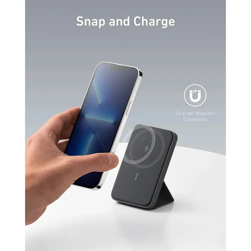 Power bank magnética Anker MagGo 5,000 mAh 15 Watts