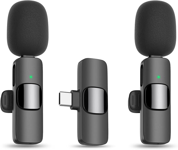Microfono Inalambrico Maybesta Doble Profesional Para Iphone