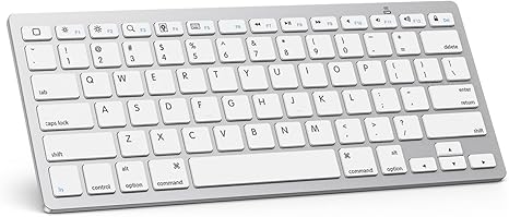 Teclado Bluetooth Omoton Ultra Delgado Compatible Con Ipad Iphone Android