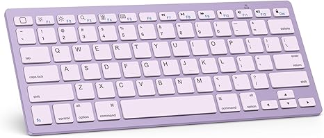 Teclado Bluetooth Omoton Ultra Delgado Compatible Con Ipad Iphone Android