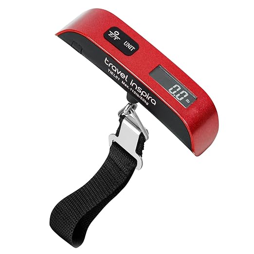 Báscula Para Equipaje Con Pantalla Led