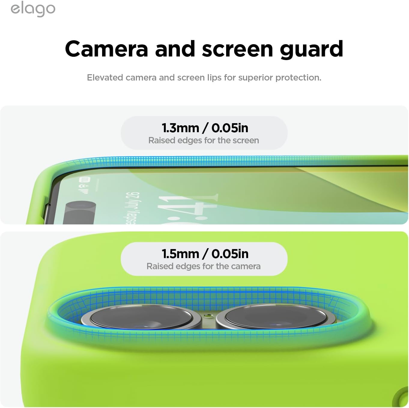 Case de Silicon para Iphone 16 MagSafe con grado de proteccion militar