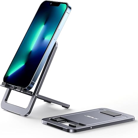 soporte para celular jsaux de aluminio portatil