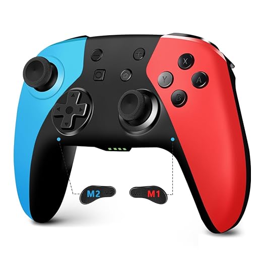 Control Inalambrico para Nintendo Switch/Lite/OLED/Windows, Hall Effect Joystick for Wireless Switch Controllers