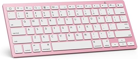 Teclado Bluetooth Omoton Ultra Delgado Compatible Con Ipad Iphone Android
