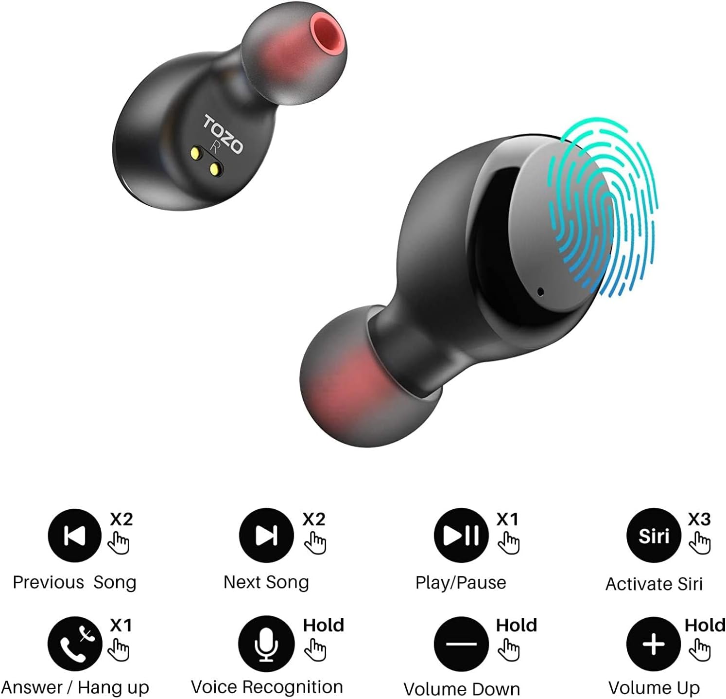 Auriculares inalámbricos TOZO T6