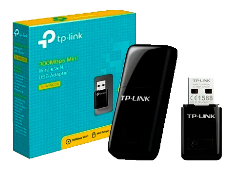 Adaptador wifi usb tplink 150Mbps