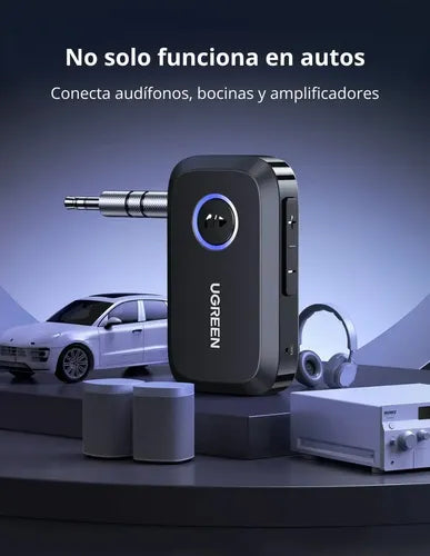 Adaptador Bluetooth Ugreen Auxiliar 5.3 Para Coche
