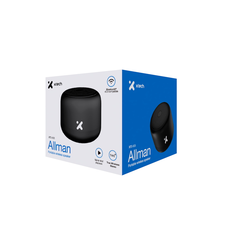 Bocina Inalambrica Portable Xtech 605